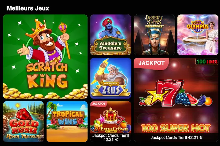 GRATOWIN CASINO Promotions games